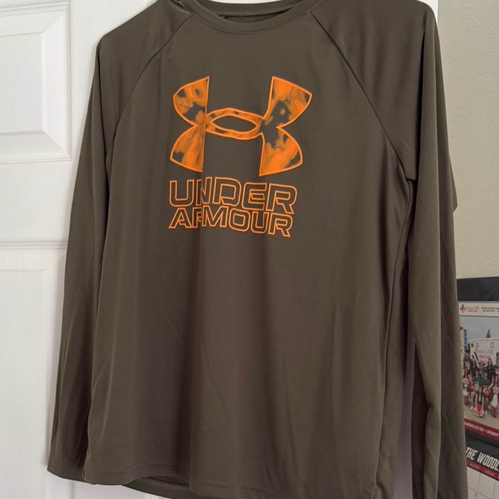 Under Armour Olive Long Sleeve Shirt